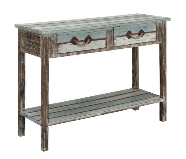 Two Drawer Console Table