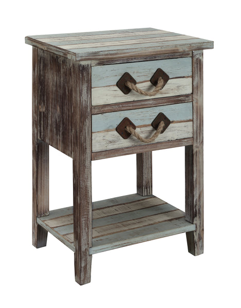 Two Drawer Accent Table