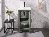 Legion Furniture 18-inch Pewter Green Sink Vanity