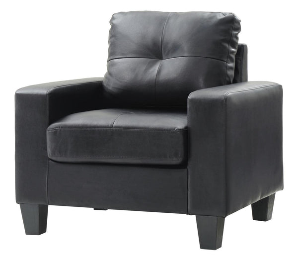 Glory Furniture Newbury Club Chair Black