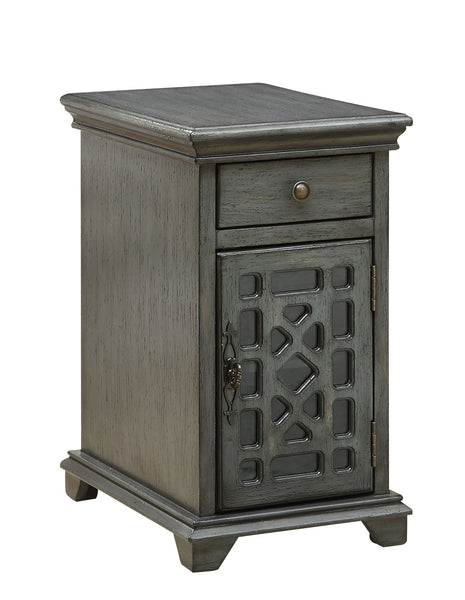 One Drawer One Door Chairside Cabinet