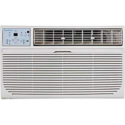 Keystone 14,000 BTU 230V Through-The-Wall Air Conditioner | 10,600 BTU Supplemental Heating | LCD Remote Control | Sleep Mode | 24H Timer | AC for Rooms up to 700 Sq. Ft. | KSTAT14-2HC
