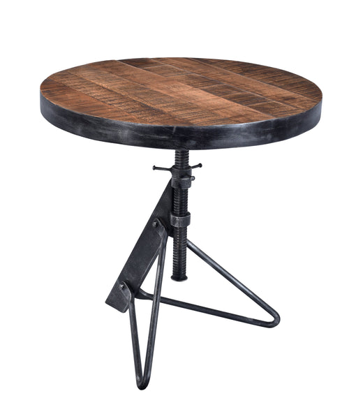 Braden Adjustable Round Accent Table