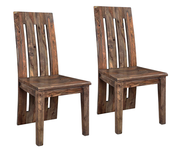 Set of 2 Brownstone Dining Chairs