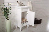 Legion Furniture 18-inch White Sink Vanity