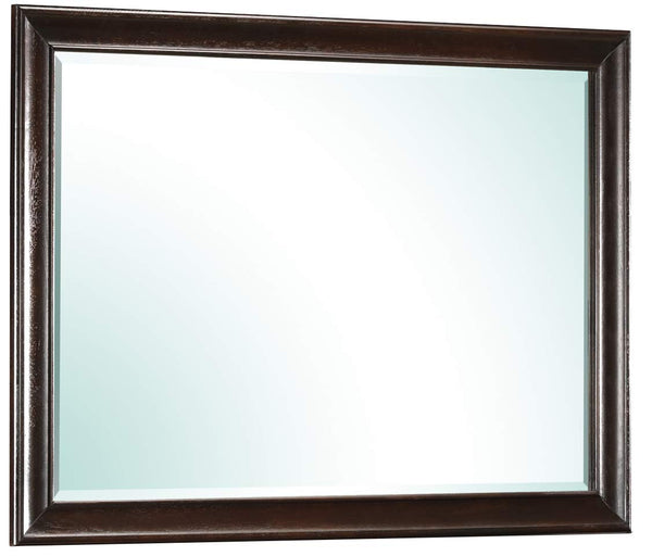 Glory Furniture Bedroom Mirror, Cappuccino