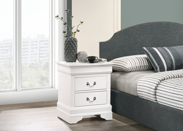 Glory Furniture LouisPhillipe G02190-N Nightstand , White
