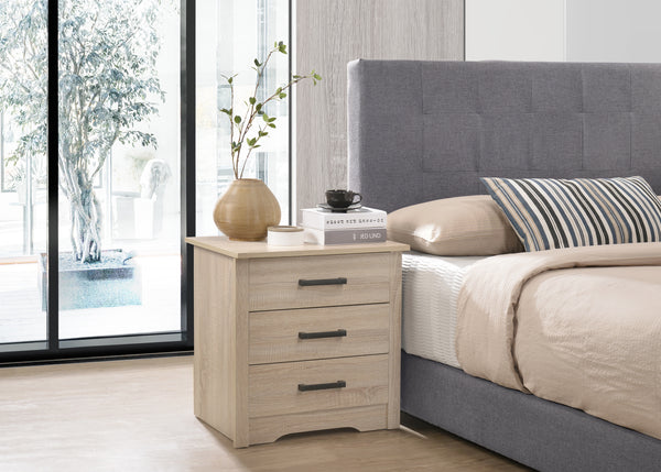 Glory Furniture Hudson G027-N RTA Nightstand , Sandle Wood