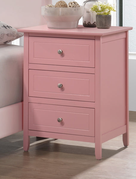 Glory Furniture Daniel G1304-N Nightstand , Pink