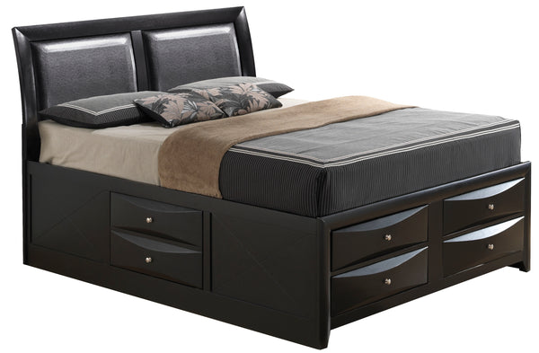 Glory Furniture Marilla G1500I-FSB4 Full Storage bed , Black
