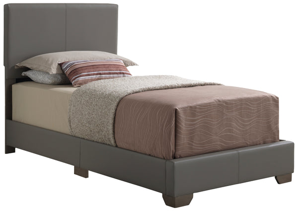 Glory Furniture Aaron G1805-TB-UP Twin Bed , LIGHT GREY