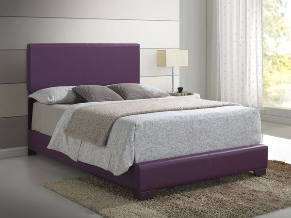 Glory Furniture Aaron G1806-FB-UP Full Bed , PURPLE