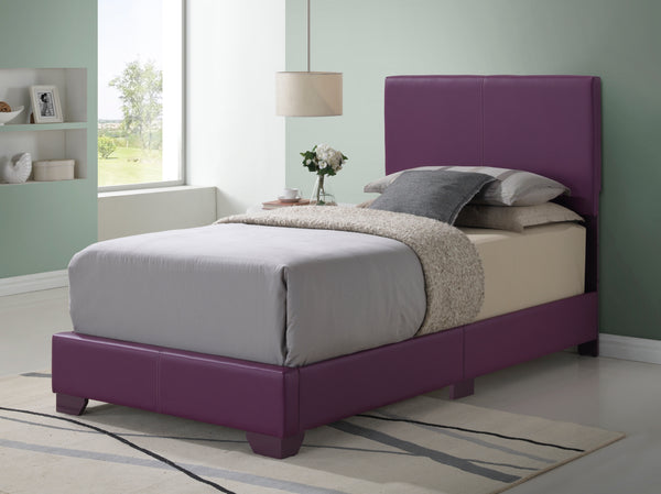Glory Furniture Aaron G1806-TB-UP Twin Bed , PURPLE