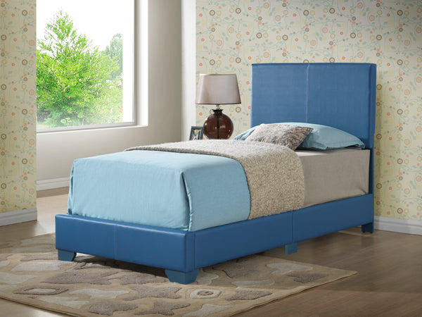 Glory Furniture Aaron G1835-TB-UP Twin Bed , BLUE