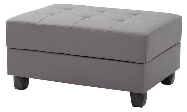 Glory Furniture Nyla G202-O Ottoman , GRAY