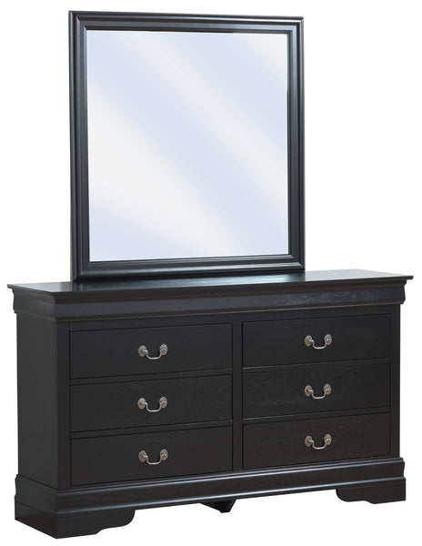 Glory Furniture LouisPhillipe G2150-D Dresser , Black