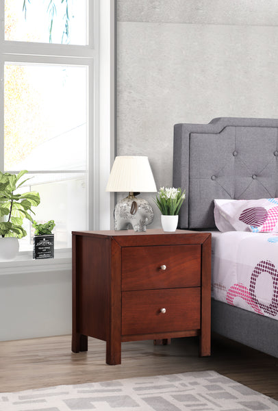 Glory Furniture Burlington G2400-N Nightstand , Cherry