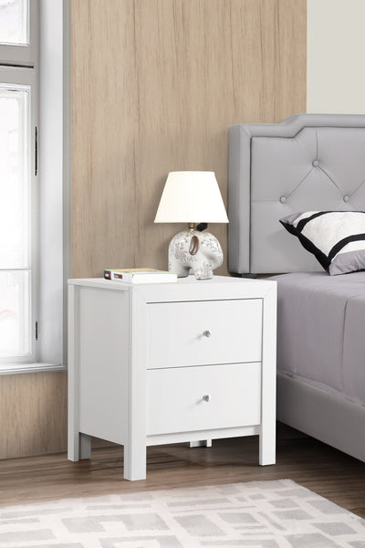 Glory Furniture Burlington G2490-N Nightstand , White