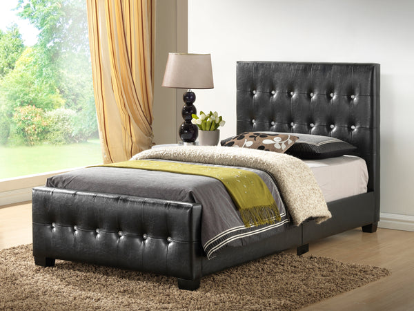 Glory Furniture Diamond G2583-TB-UP Twin Bed , BLACK