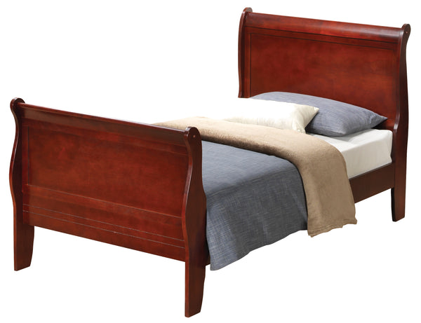 Glory Furniture Louis Phillipe G3100A-TB Twin Bed , Cherry