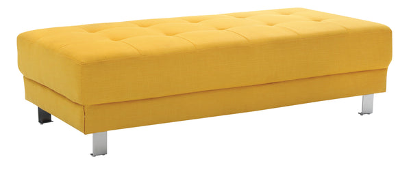 Glory Furniture Riveredge G446-O Milan Ottoman , YELLOW