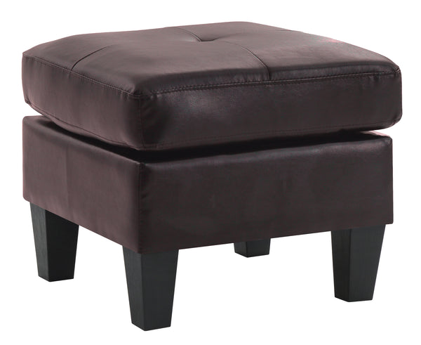 Glory Furniture Newbury G464-O Ottoman , DARK BROWN