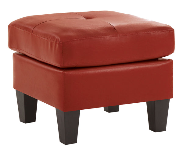 Glory Furniture Newbury G465-O Ottoman , RED
