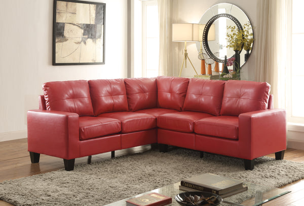 Glory Furniture Newbury G465B-SC SectionalÊÊ , RED
