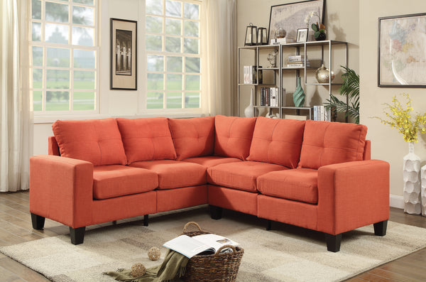 Glory Furniture Newbury G473B-SC SectionalÊÊ , ORANGE
