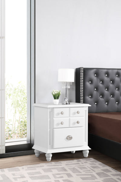 Glory Furniture Summit G5975-N Night Stand , White