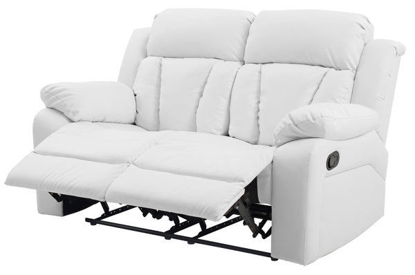 Glory Furniture Daria G682-RL Reclining Love seat , WHITE