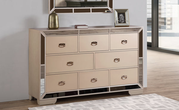 Glory Furniture Hollywood Hills G8100-D Dresser , Pearl