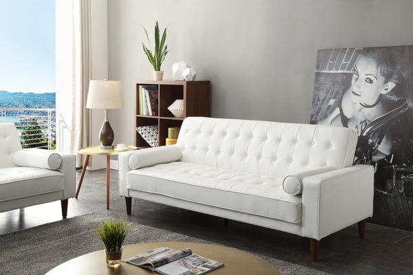 Glory Furniture Andrews G847A-S Sofa Bed , WHITE