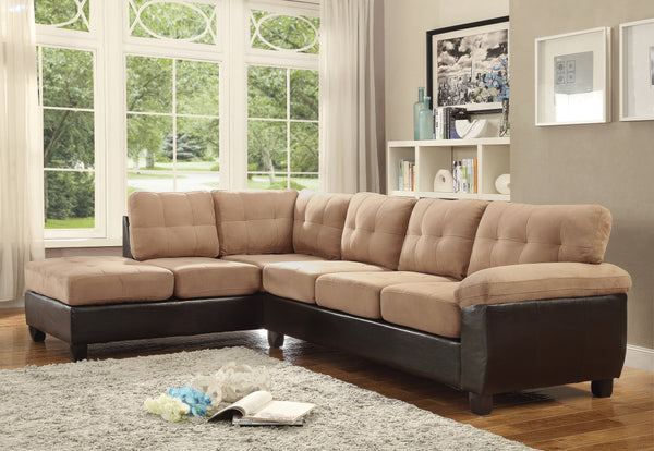 Glory Furniture Gallant G908B-SC Sectional , MOCHA
