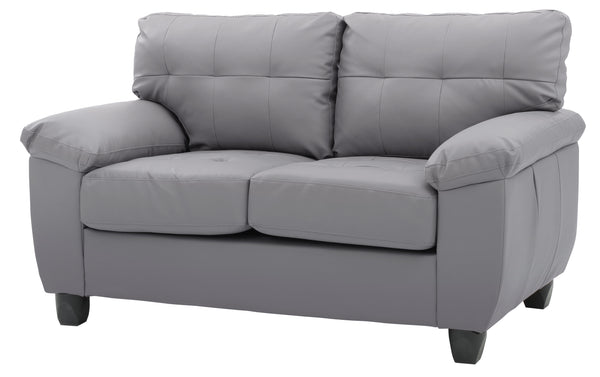 Glory Furniture Gallant G912A-L Loveseat , GRAY
