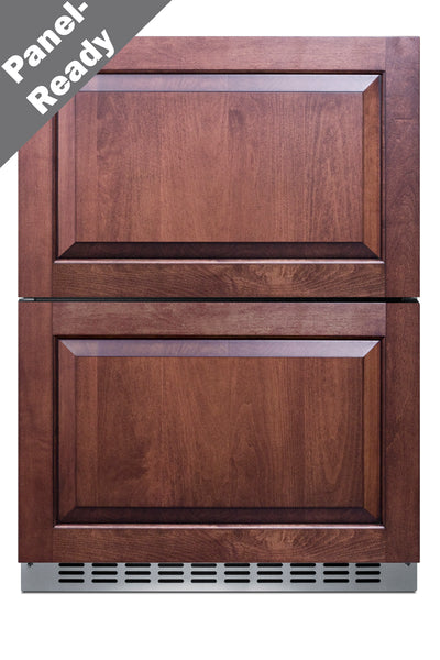 24" Wide 2-Drawer Refrigerator-Freezer