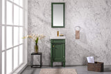 Legion Furniture 18-inch Vogue Green Sink Vanity