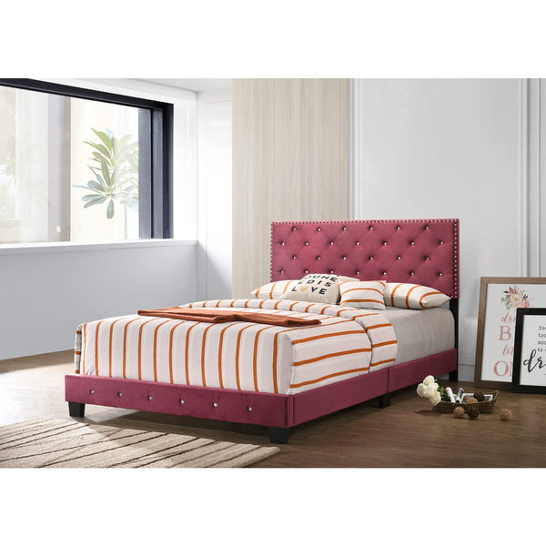 Glory Furniture Suffolk G1403-QB-UP Queen Bed, Cherry