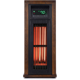 LifeSmart 23'' 3-Quartz Infrared Tower Heater with Oscillaton | Remote Control and Timer | 3 Settings with Fan Only Mode | LED Display | HT1216