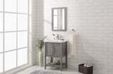 Legion Furniture 24-inch Kd Gray Sink Vanity