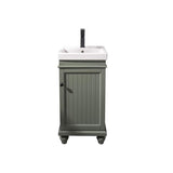 Legion Furniture 18-inch Pewter Green Sink Vanity