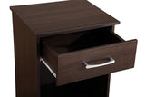 Glory Furniture Lindsey 1 Drawer RTA Nightstand in Wenge