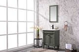 Legion Furniture 24-inch Pewter Green Sink Vanity
