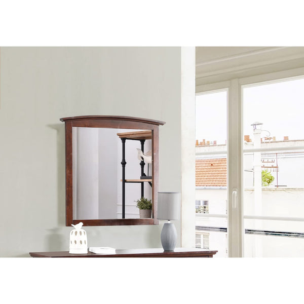 GLORY FURNITURE Hammond Mirror in Cappuccino
