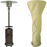 Hanover H001BR 7-Ft. 48,000 BTU Steel Propane Patio Heater, Hammered Bronze