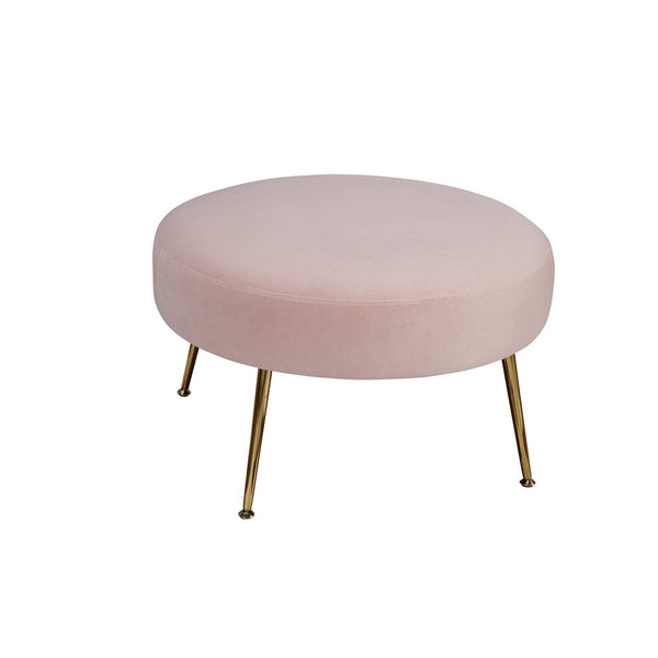 Alpine Furniture Rebecca Footstool in Pink