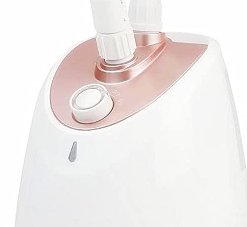 SALAV GS25-DJ Performance Garment Steamer with 360 Swivel Hanger, Dual Insulated Hose, 1500-Watt, Rose Gold