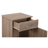 Glory Furniture Alston 1 Drawer Nightstand in Sandle Wood