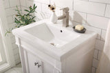 Legion Furniture 24-inch White Sink Vanity