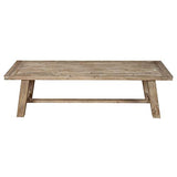 Alpine Furniture Newberry Bench, Weathered Natural
